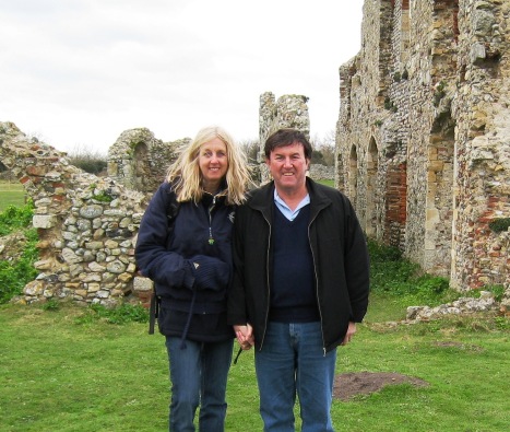 At Ruins of Dunwich, England Fransiscan Priory, 2008